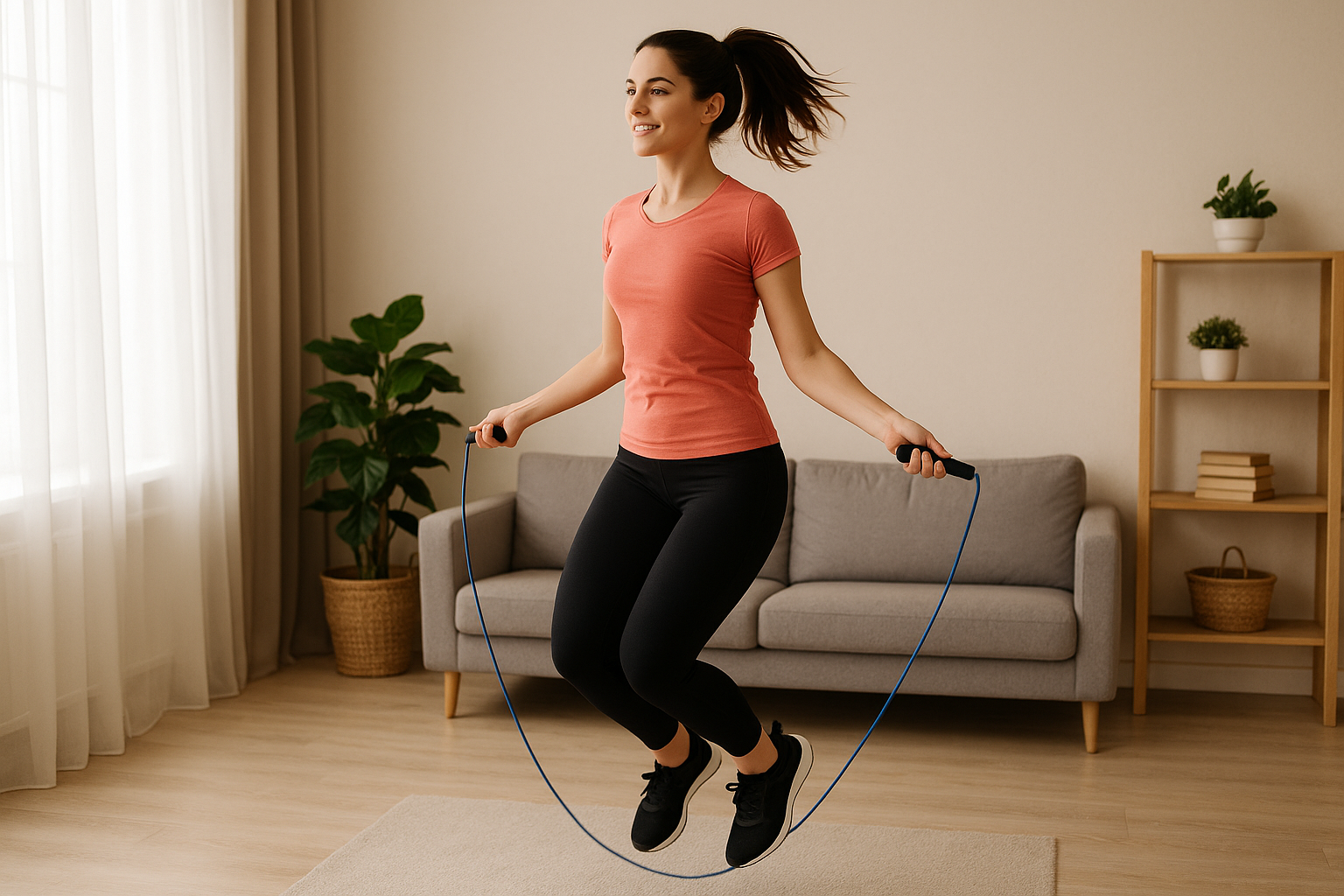 кардіо-вправа від целюліту вдома – скакалка